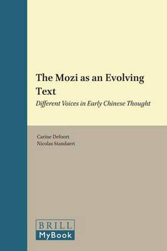 Cover image for The Mozi as an Evolving Text: Different Voices in Early Chinese Thought