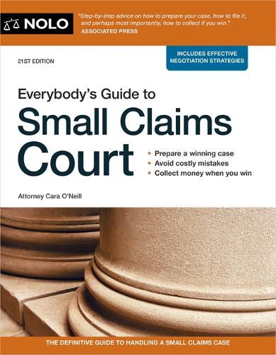 Cover image for Everybody's Guide to Small Claims Court