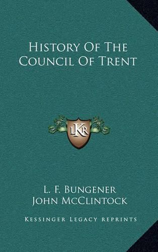 History of the Council of Trent