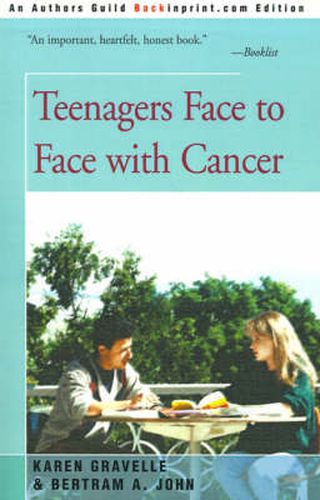 Cover image for Teenagers Face to Face with Cancer