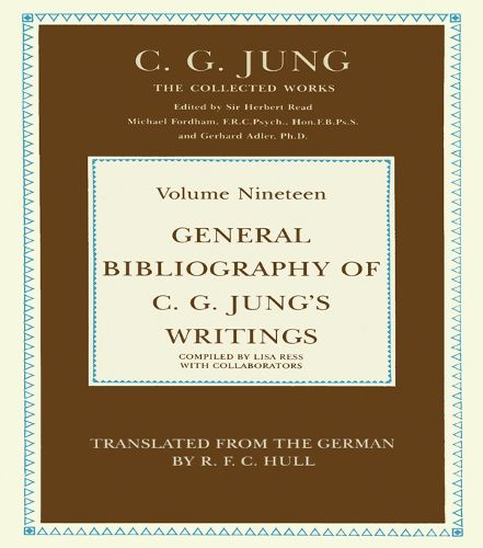 Cover image for General Bibliography of C.G. Jung's Writings