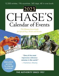 Cover image for Chase's Calendar of Events 2023: The Ultimate Go-to Guide for Special Days, Weeks and Months