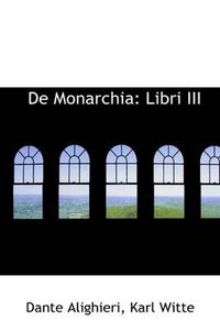 Cover image for de Monarchia