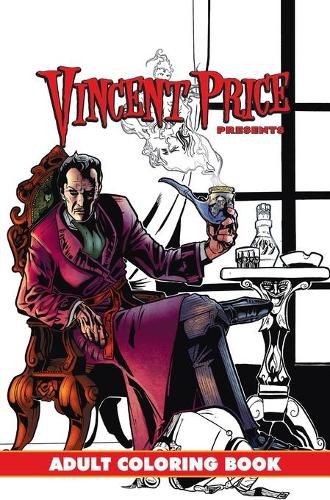 Cover image for Vincent Price Presents: Adult Coloring Book