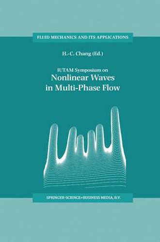 Cover image for IUTAM Symposium on Nonlinear Waves in Multi-Phase Flow: Proceedings of the IUTAM Symposium held in Notre Dame, U.S.A., 7-9 July 1999