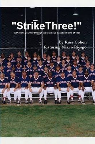 Cover image for Strike Three!  - A Player's Journey Through the Infamous Baseball Strike of 1994