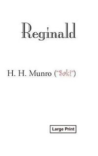 Cover image for Reginald, Large-Print Edition