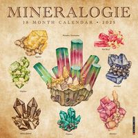 Cover image for Mineralologie 2025 12 X 12 Wall Calendar