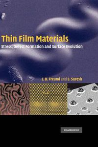 Cover image for Thin Film Materials: Stress, Defect Formation and Surface Evolution