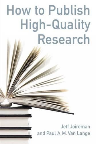 Cover image for How to Publish High-Quality Research