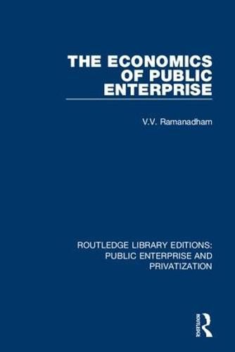 Cover image for The Economics of Public Enterprise