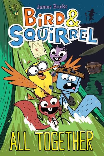 Cover image for Bird & Squirrel All Together: A Graphic Novel (Bird & Squirrel #7)