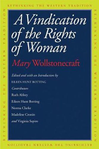 Cover image for A Vindication of the Rights of Woman