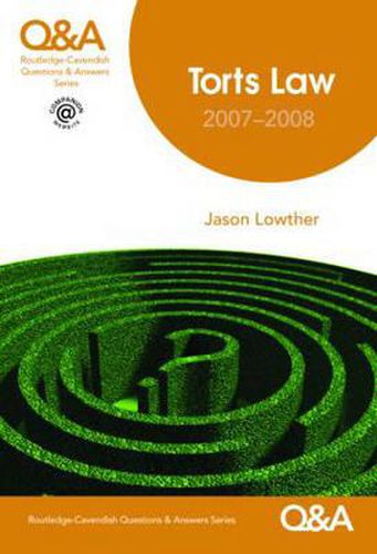 Cover image for Q&A Torts 2007-2008 7/e