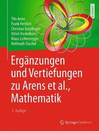 Cover image for Erganzungen und Vertiefungen zu Arens et al., Mathematik