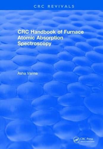 Cover image for CRC Handbook of Furnace Atomic Absorption Spectroscopy