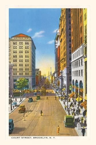 Cover image for Vintage Journal Court Street, Brooklyn, New York City
