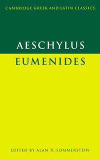 Cover image for Aeschylus: Eumenides