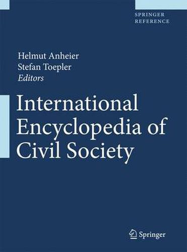 Cover image for International Encyclopedia of Civil Society