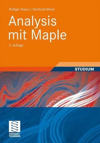 Cover image for Analysis mit Maple