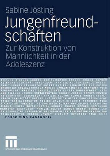 Cover image for Jungenfreundschaften: Zur Konstruktion Von Mannlichkeit in Der Adoleszenz