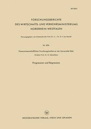 Cover image for Progression Und Regression