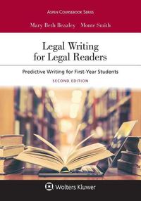 Cover image for Legal Writing for Legal Readers: Predictive Writing for First-Year Students