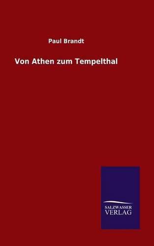 Cover image for Von Athen zum Tempelthal