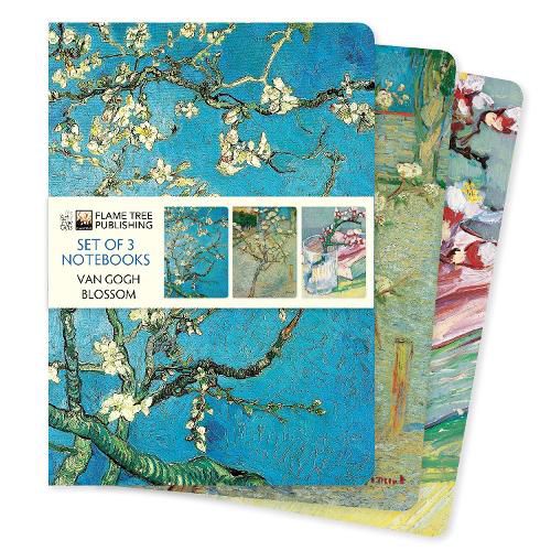 Cover image for Vincent van Gogh: Blossom Set of 3 Standard Notebooks