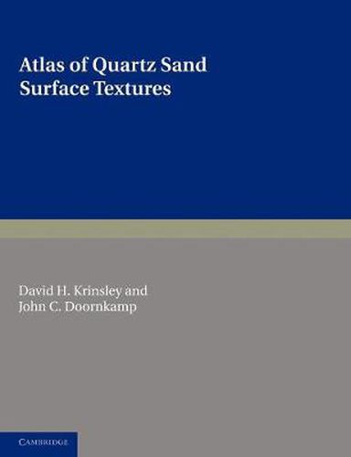 Cover image for Atlas of Quartz Sand Surface Textures