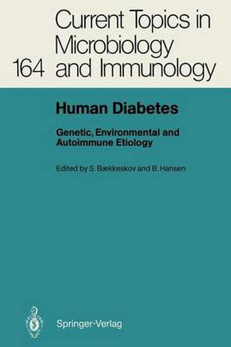 Cover image for Human Diabetes: Genetic, Environmental and Autoimmune Etiology