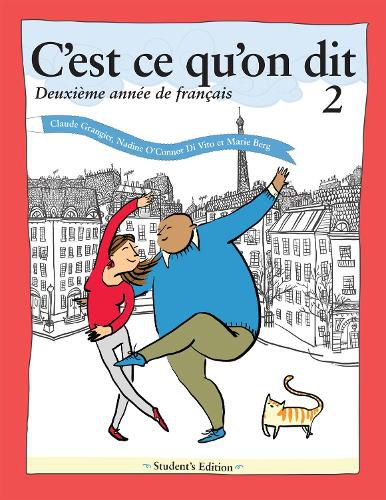 Cover image for C'est ce qu'on dit: Deuxieme annee de francais, Student's Edition