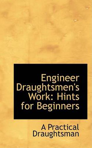 Cover image for Engineer Draughtsmen's Work