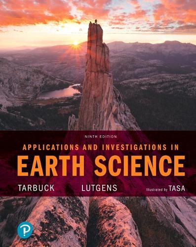 Cover image for Applications and Investigations in Earth Science