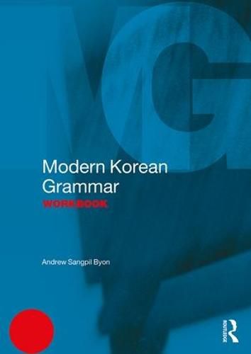 Cover image for Modern Korean Grammar Workbook