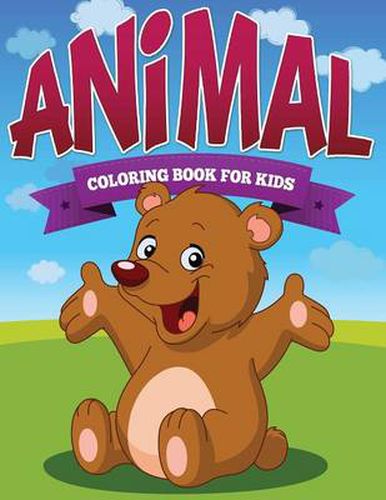 Cover image for Animal Coloring Book Kids