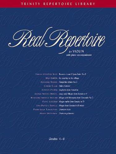 Cover image for Real Repertoire for Violin: Violin Teaching