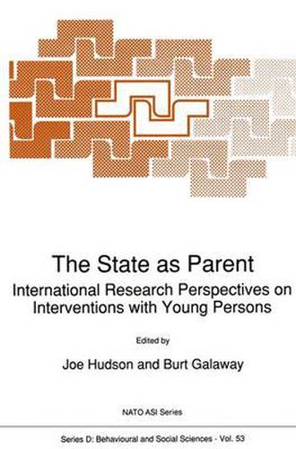 Cover image for The State as Parent: International Research Perspectives on Interventions with Young Persons