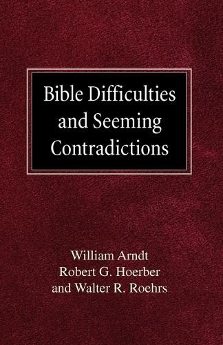 Cover image for Bible Difficulties and Seeming Contradictions