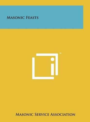 Cover image for Masonic Feasts