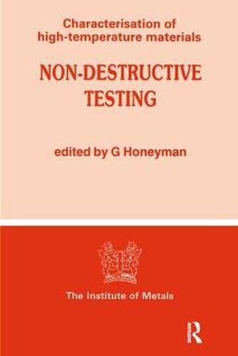 Cover image for Non-Destructive Testing