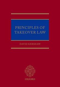 Cover image for Principles of Takeover Regulation