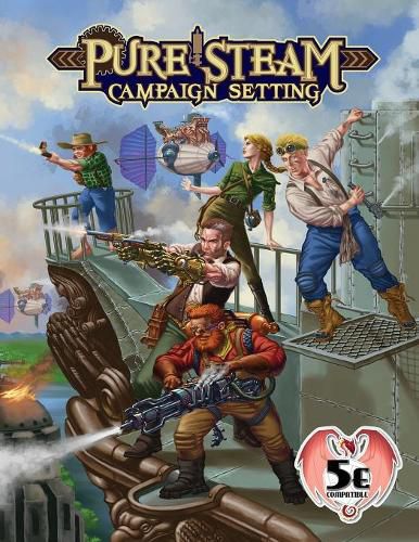 Cover image for Pure Steam Campaign Setting 5e