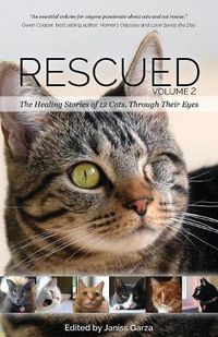 Cover image for Rescued Volume 2: The Healing Stories of 12 Cats, Through Their Eyes