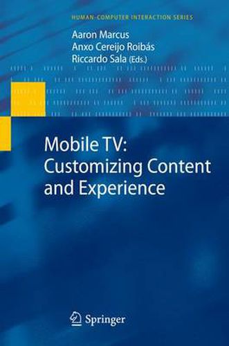 Cover image for Mobile TV: Customizing Content and Experience