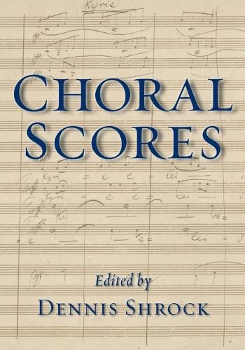 Cover image for Choral Scores