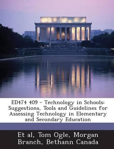 Cover image for Ed474 409 - Technology in Schools