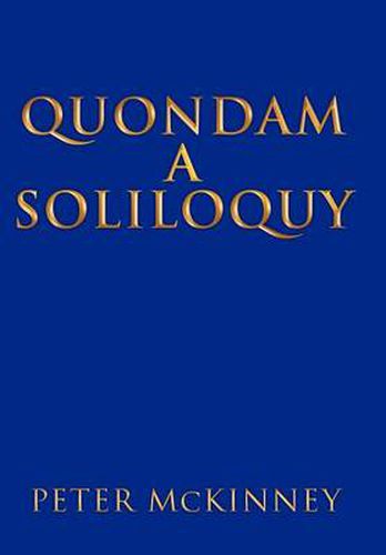 Cover image for Quondam a Soliloquy