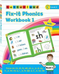 Cover image for Fix-it Phonics - Level 2 - Workbook 1 (2nd Edition)