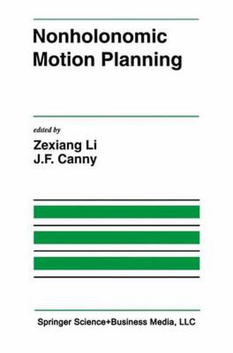 Cover image for Nonholonomic Motion Planning